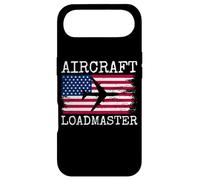 Aircraft Loadmaster Aviation Aviation Cargo Drapeau Américain Coque pour iPhone Air