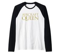 Aircraft Queen Military Air Force Jet Plane Pilot Wife Manche Raglan