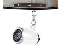 Aircraft Turbofan Engine Keychain - 4.5×2.2×8cm Zinc Alloy, Manual Rotating Miniature Model | Aviation Themed Gift, Novelty Key Holder For Pilots Plane Enthusiasts Collectors Travel Accessories