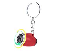 Aircraft Turbofan Engine Keychain - 4.5×2.2×8cm Zinc Alloy, Manual Rotating Miniature Model | Aviation Themed Gift, Novelty Key Holder For Pilots Plane Enthusiasts Collectors Travel Accessories