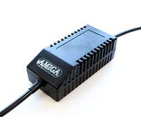 AirDrive Amiga 500 Bloc d'alimentation moderne UE - Bloc d'alimentation de rechange Amiga 500, prise européenne (noir)