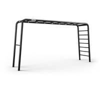 Berg Playbase Aire de jeux extra large pour jardin, cage de football, cage de basketball, cadre d'escalade, fitness, mur d'escalade, tout en un, en métal