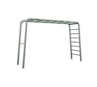 Berg Playbase Large TL Aire de jeux pour jardin, cage de football, cage de basket-ball, cadre d'escalade, fitness, mur d'escalade, tout en un, en métal, vert