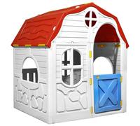 vidaXL Aire de jeu pliable avec porte et fenêtres fonctionnelles 92577