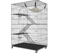 Aire de jeu pour chats, conception à 4 étages, poids maxi par niveau 30 lbs, 51 pouces de haut, 4 couches 51in