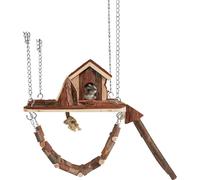 Aire de jeu pour souris en bois d'écorce Trixie Janne Beige TU