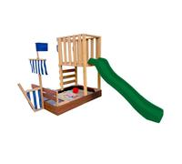 Aire de jeux - AXI - Vicky - Bois de pruche - Toboggan 175 cm - Bac à sable inclus