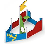 Aire de jeux Bateaux pirates Aire de loisirs Bateaux jouets Voile Jeu nature