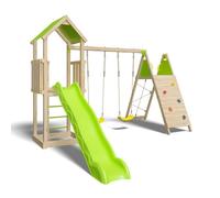 Aire de jeux 2,20 m olympia xperience - 9 enfants bois TU