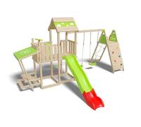 Aire de jeux 2,20 m zesty xpression xl - 14 enfants bois TU