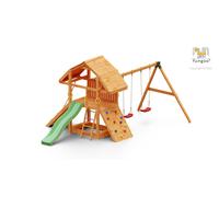 Aire de jeux Buffalo avec double balançoire - Fungoo