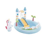 Intex – Aire de jeu gonflable Château Magique 56148NP – toboggan aquatique, à partir de 2 ans