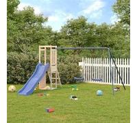Aire de jeux d extérieur bois de pin massif Brun G