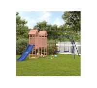 vidaXL Aire de Jeux d'Extérieur, Ensemble de Jeu avec Escalade et Balançoire, Tour de Jeu pour Enfant Jardin Terrasse, Bois 3155826