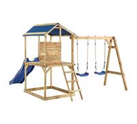 Aire de Jeux d'Extérieur Bois de Pin Imprégné Centre d'Activités Enfant vidaXL
