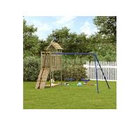 Vidaxl Aire De Jeux D'extérieur Bois De Pin Imprégné