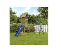 Vidaxl Aire De Jeux D'extérieur Bois De Pin Imprégné