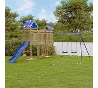 Aire de jeux d'extérieur bois de pin imprégné ensemble de jeu vidaXL