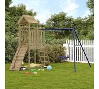 Aire de jeux d'extérieur bois de pin imprégné ensemble de jeu vidaXL
