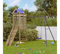 Aire de jeux d'extérieur bois de pin imprégné ensemble de jeu vidaXL