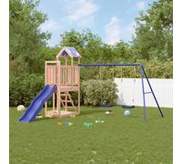 Aire de jeux d'extérieur bois de pin massif ensemble de jeu vidaXL
