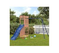 vidaXL Aire de jeux d'extérieur Ensemble de jeu 3157004 Bois massif de Douglas Multicolore G