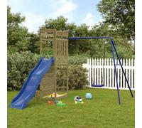 vidaXL Aire de jeux d'extérieur bois de pin imprégné, ensemble de jeu, ensemble de jeu en bois, ensemble de terrain de jeu 3157005