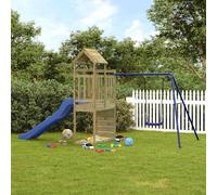 vidaXL Aire de jeux d'extérieur Ensemble de jeu 3155905 Bois de pin imprégné Brun