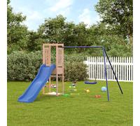 vidaXL Aire de jeux d'extérieur 3155955 en bois massif de Douglas Multicolore G