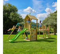 Aire de jeux double plateforme