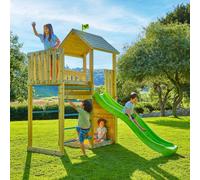 Aire de jeux double plateforme