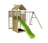 Aire de jeux double plateforme