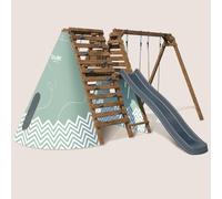 Aire de jeux en bois apollon - multi-act