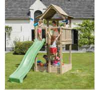 Aire de jeux en bois avec toboggan - Pagode