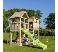 Aire de jeux en bois avec toboggan - Palazzo