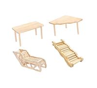 Aire de Jeux en Bois Naturel Non traité pour Petits Animaux, avec Bords sûrs à mâcher pour Hamsters et gerbilles Actifs, Accessoire de Souris Peu encombrant