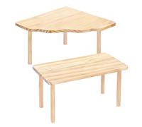 Aire de jeux en bois pour hamster - Centre d'activités multi-niveaux pour chinchilla - Escalade du hérisson - Station d'exercice pour petits animaux - Accessoire de gestion des soins pour animaux de