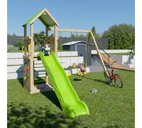Aire De Jeux En Bois Smart Xperience Trigano - 7 Enfants Bois TU