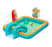 Aire de Jeux et Piscine Gonflable - BESTWAY - Retro Groove - 193 cm x 152 cm x 74 cm - Multicolore - 5 balles