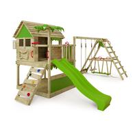 Aire de jeux - FATMOOSE - TikaTaka - Bois massif - 2 agrès - 3 ans et plus