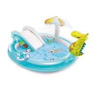 Intex Pools Centre de jeu piscine Crocodile avec toboggan Multicolore 201 x 17 x 84 cm