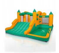Aire de jeux gonflable pour enfants KINDI grand château panier soufflerie toboggan ensemble