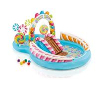 Aire De Jeux Gonflable Royaume Des Bonbons Intex