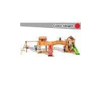Aire De Jeux Maxi Smile Farm - Toboggan Rouge - Fungoo