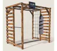 Aire de jeux multisport avec sac de frap