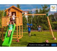 Aire De Jeux My House Move - Toboggan Bleu - Fungoo