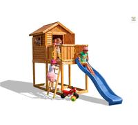 Aire De Jeux My House - Toboggan Bleu - Fungoo