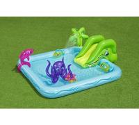Aire de jeux pataugeoire - BESTWAY - Fantastic Aquarium - 239 x 206 x 86 cm - Avec fontaine