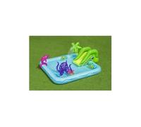 Aire de jeux pataugeoire - BESTWAY - Fantastic Aquarium - 239 x 206 x 86 cm - Avec fontaine