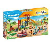 Aire de jeux - PLAYMOBIL - 71571 - 162 pièces - 11 figurines - Extérieur